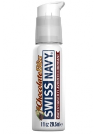 Лубрикант с ароматом шоколада Swiss Navy Chocolate Bliss Lube - 29,5 мл. - Swiss navy - купить с доставкой в Ачинске