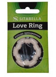 Фигурное эрекционное кольцо из киберкожи - Sitabella - в Ачинске купить с доставкой