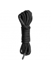 Черная веревка для бондажа Easytoys Bondage Rope - 5 м. - Easy toys - купить с доставкой в Ачинске