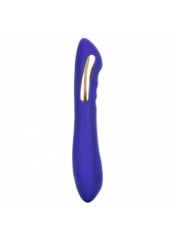 Фиолетовый вибратор с электростимуляцией Intimate E-Stimulator Petite Wand - 18,5 см. - California Exotic Novelties - купить с доставкой в Ачинске