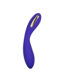 Фиолетовый вибратор с электростимуляцией Intimate E-Stimulator Wand - 21,5 см. - California Exotic Novelties - купить с доставкой в Ачинске