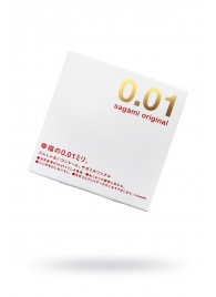 Супертонкий презерватив Sagami Original 0.01 - 1 шт. - Sagami - купить с доставкой в Ачинске
