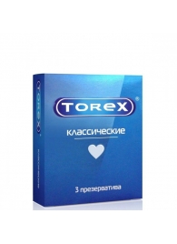 Гладкие презервативы Torex  Классические  - 3 шт. - Torex - купить с доставкой в Ачинске