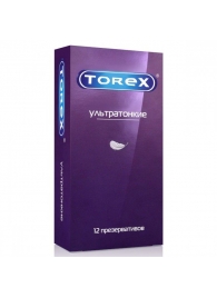 Презервативы Torex  Ультратонкие  - 12 шт. - Torex - купить с доставкой в Ачинске