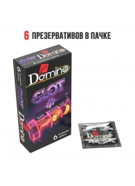 Ароматизированные презервативы DOMINO  Фруктовый слот  - 6 шт. - Domino - купить с доставкой в Ачинске