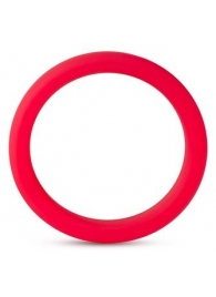 Красное эрекционное кольцо Silicone Go Pro Cock Ring - Blush Novelties - в Ачинске купить с доставкой