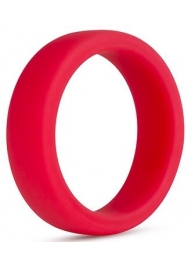 Красное эрекционное кольцо Silicone Go Pro Cock Ring - Blush Novelties - в Ачинске купить с доставкой