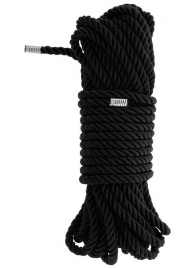 Черная веревка для бондажа BONDAGE ROPE - 10 м. - Dream Toys - купить с доставкой в Ачинске