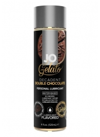 Лубрикант с ароматом шоколада JO GELATO DECADENT DOUBLE CHOCOLATE - 120 мл. - System JO - купить с доставкой в Ачинске