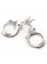 Металлические наручники Metal Handcuffs - Fifty Shades of Grey - купить с доставкой в Ачинске