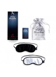 Набор из двух масок на глаза Soft Blindfold Twin Pack - Fifty Shades of Grey - купить с доставкой в Ачинске