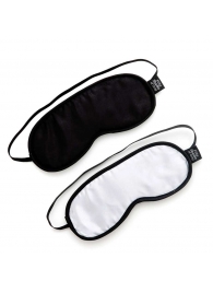 Набор из двух масок на глаза Soft Blindfold Twin Pack - Fifty Shades of Grey - купить с доставкой в Ачинске