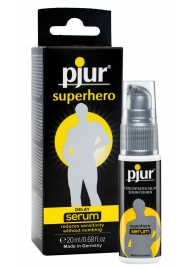 Сыворотка-пролонгатор pjur SUPERHERO Delay Serum - 20 мл. - Pjur - купить с доставкой в Ачинске