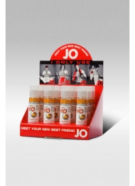 Лубрикант с ароматом персика JO Flavored Peachy Lips - 30 мл. - System JO - купить с доставкой в Ачинске