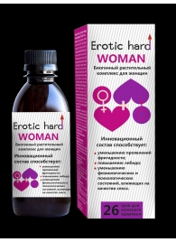 Женский биогенный концентрат для повышения либидо Erotic hard Woman - 250 мл. - Erotic Hard - купить с доставкой в Ачинске