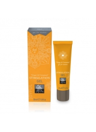 Возбуждающий интимный гель STIMULATION GEL Ginger   Cinnamon - 30 мл. - Shiatsu - купить с доставкой в Ачинске