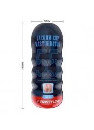Мастурбатор-вагина Vacuum Cup Masturbator - Baile - в Ачинске купить с доставкой