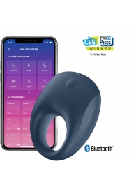 Эрекционное кольцо Satisfyer Strong One с возможностью управления через приложение - Satisfyer - в Ачинске купить с доставкой