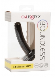 Черный анальный стимулятор Boundless 4.5” Slim Probe - 11,5 см. - California Exotic Novelties - купить с доставкой в Ачинске