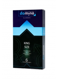 Презервативы увеличенного размера DOMINO Classic King size - 6 шт. - Domino - купить с доставкой в Ачинске