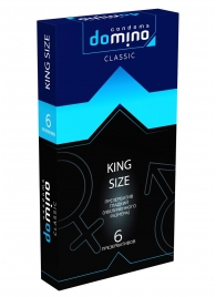 Презервативы увеличенного размера DOMINO Classic King size - 6 шт. - Domino - купить с доставкой в Ачинске