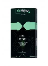 Презервативы с пролонгирующим эффектом DOMINO Classic Long action - 6 шт. - Domino - купить с доставкой в Ачинске