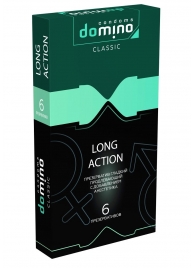 Презервативы с пролонгирующим эффектом DOMINO Classic Long action - 6 шт. - Domino - купить с доставкой в Ачинске