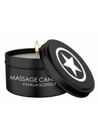 Массажная свеча с ароматом ванили Massage Candle - Shots Media BV - купить с доставкой в Ачинске