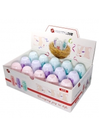Набор из 15 мини-мастурбаторов Fantastic Egg Hard Boiled - Baile - в Ачинске купить с доставкой