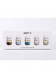 Набор из 5 мастурбаторов Hedy X5 Mixed - Svakom - в Ачинске купить с доставкой