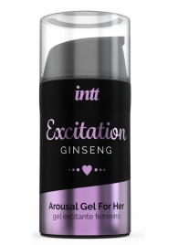 Женский возбуждающий интимный гель Excitation Ginseng - 15 мл. - INTT - купить с доставкой в Ачинске