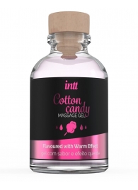 Массажный гель с согревающим эффектом Cotton Candy - 30 мл. - INTT - купить с доставкой в Ачинске