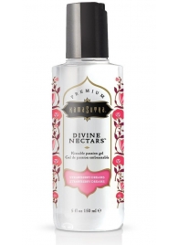 Гель-лубрикант на водной основе Divine Nectars Strawberry Dream с ароматом клубники - 150 мл. - Kama Sutra - купить с доставкой в Ачинске