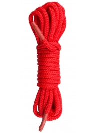 Красная веревка для связывания Nylon Rope - 5 м. - Easy toys - купить с доставкой в Ачинске