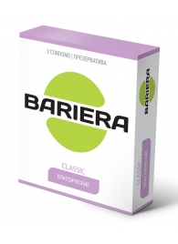 Классические презервативы Bariera Classic - 3 шт. - Bariera - купить с доставкой в Ачинске