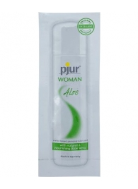 Лубрикант на водной основе pjur WOMAN Aloe - 2 мл. - Pjur - купить с доставкой в Ачинске