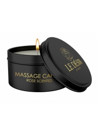 Массажная свеча с ароматом розы Massage Candle Rose Scented - 100 гр. - Shots Media BV - купить с доставкой в Ачинске