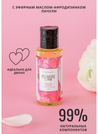 Массажное масло Pleasure Lab Delicate с ароматом пиона и пачули - 50 мл. - Pleasure Lab - купить с доставкой в Ачинске