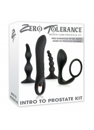 Набор стимуляторов простаты Intro To Prostate Kit - Zero Tolerance - в Ачинске купить с доставкой