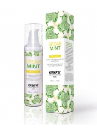 Разогревающее массажное масло Gourmet Spearmint Organic с органическими ингредиентами - 50 мл. - Exsens - купить с доставкой в Ачинске