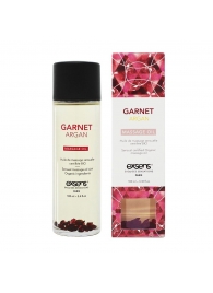 Органическое массажное масло GARNET ARGAN - 100 мл. - Exsens - купить с доставкой в Ачинске