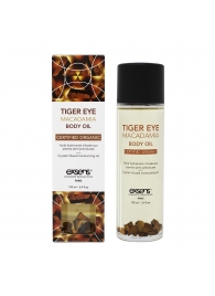 Органическое массажное масло TIGER EYE MACADAMIA - 100 мл. - Exsens - купить с доставкой в Ачинске