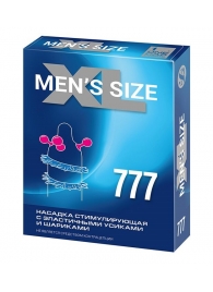 Стимулирующая насадка на пенис MEN SIZE 777 - Sitabella - в Ачинске купить с доставкой