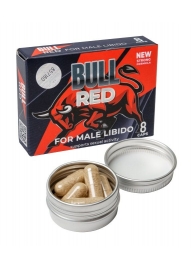 Пищевой концентрат для мужчин BULL RED - 8 капсул - Sitabella - купить с доставкой в Ачинске