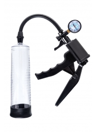 Прозрачная механическая помпа для пениса Viggo - Sexus - в Ачинске купить с доставкой