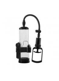 Прозрачная вакуумная помпа с вибрацией Vibrating Penis Pump - Dream Toys - в Ачинске купить с доставкой