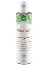 Массажное масло Vegan Coconut - 150 мл. - INTT - купить с доставкой в Ачинске