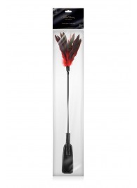 Стек-щекоталка Sweet Caress Feather Whip - 58 см. - Sweet Caress - купить с доставкой в Ачинске