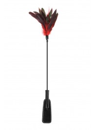 Стек-щекоталка Sweet Caress Feather Whip - 58 см. - Sweet Caress - купить с доставкой в Ачинске