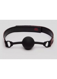 Кляп-шар на двусторонних ремешках Reversible Silicone Ball Gag - Fifty Shades of Grey - купить с доставкой в Ачинске